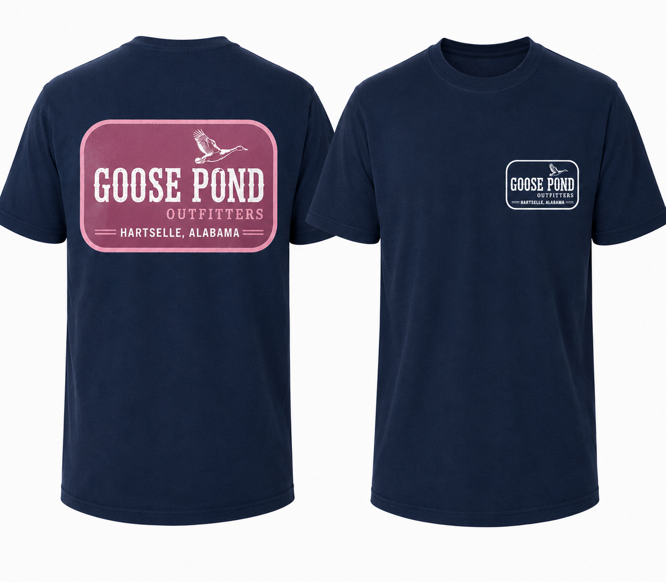 Pink Label Navy Tee