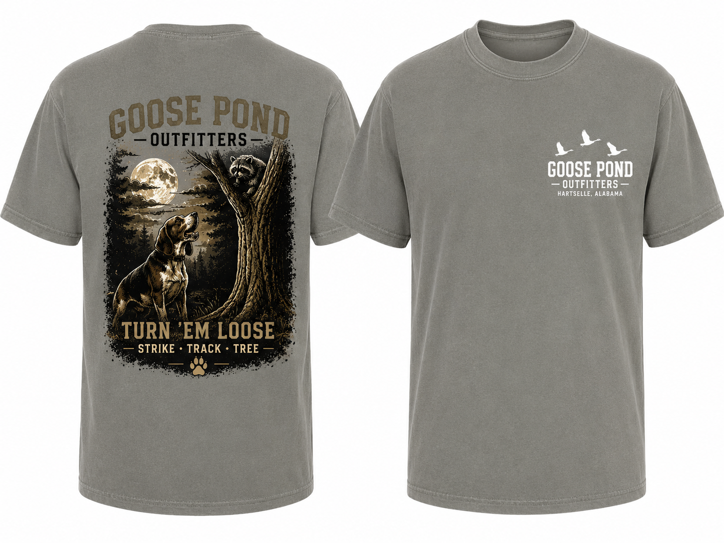 Turn 'Em Loose – Coon Hunting Tee
