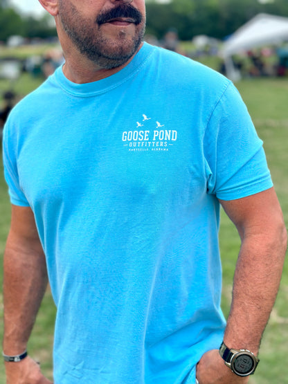 Yellow Lab Cooler Tee - Sapphire