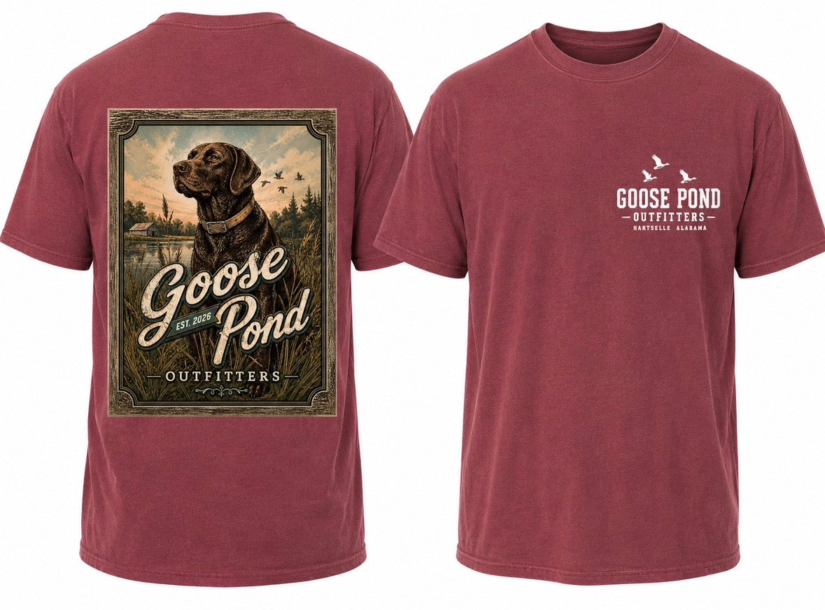 Chocolate Lab Vintage Poster Tee