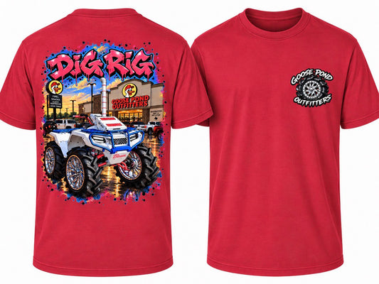 Dig Rig Pit Stop ATV Tee